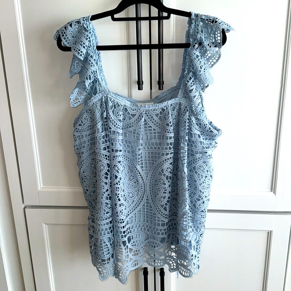 Plus Lace Top